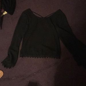 Black dressy shirt
